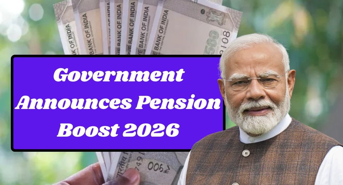 Government Announces Pension Boost 2026