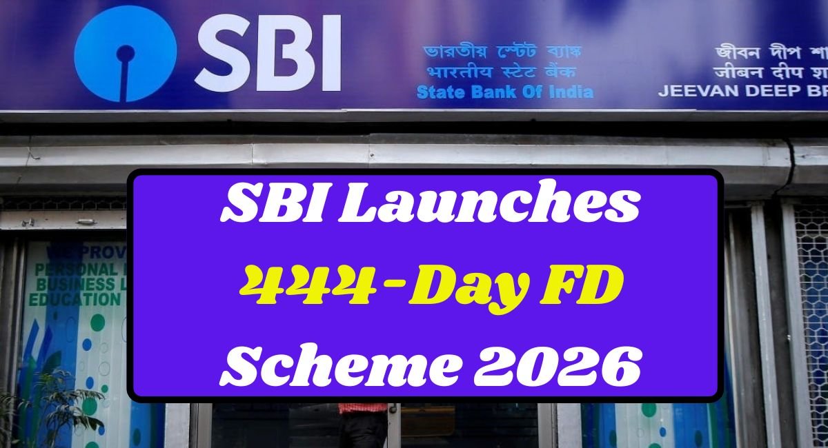 SBI Launches 444-Day FD Scheme 2026